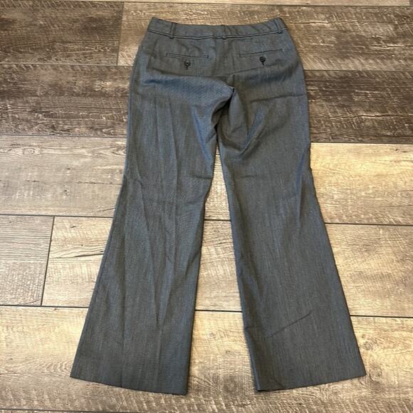 Express Editor Black/Grey Dot Trouser Pant Size 6 - Picture 3 of 7